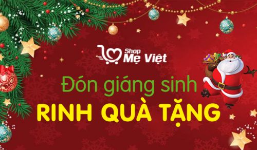 Chương Trình Giao quà Ông Già Noel miễn phí tại Shop Mẹ Việt 2022